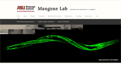 Desktop Screenshot of mangonelab.com