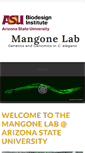 Mobile Screenshot of mangonelab.com